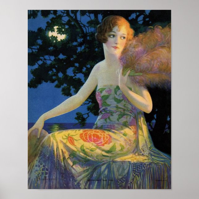 Moonlight And You - Edward Mason Eggleston Poster (Front)