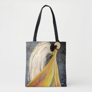 Moonlight Angel Tote Bag