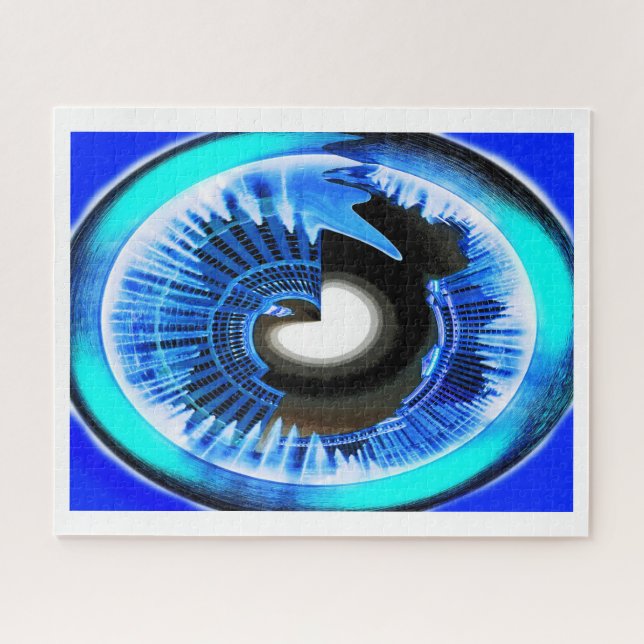 Moonlight art jigsaw puzzle (Horizontal)