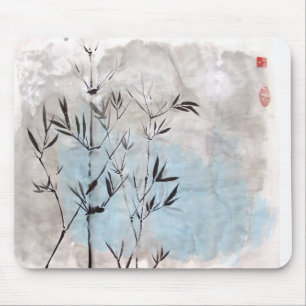Moonlight Bamboo Mouse Pad