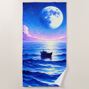Moonlight Beach Towel
