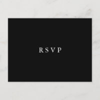 Moonlight Bloom | Floral Wedding RSVP MEAL CHOICE