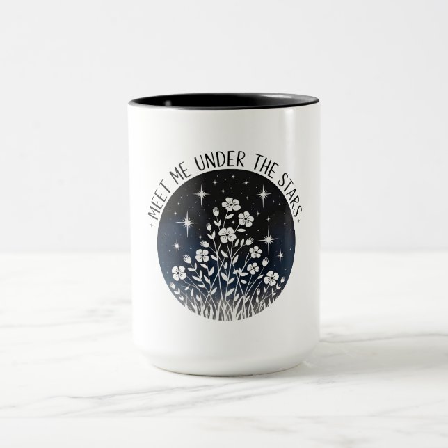 Moonlight Blossoms Mug (Center)