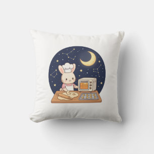 Moonlight Bunny Bakery Cushion