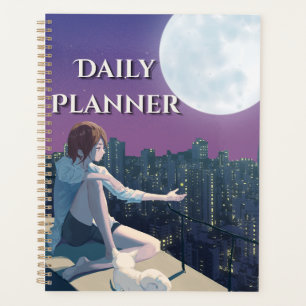 Moonlight City "Daily Planner" Dreamy Night Planner