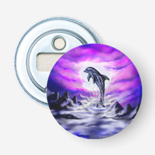 Moonlight Dolphin Bottle Opener