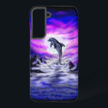Moonlight Dolphin Samsung Galaxy Case<br><div class="desc">Moonlight Dolphin - Digital Fantasy Art Painting by Krisi ArtKSZP >>> More Products in Store Category >>> Dolphin - Delfin >>> Moonlight Dolphin</div>