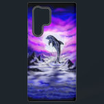 Moonlight Dolphin Samsung Galaxy Case<br><div class="desc">Moonlight Dolphin - Digital Fantasy Art Painting by Krisi ArtKSZP >>> More Products in Store Category >>> Dolphin - Delfin >>> Moonlight Dolphin</div>