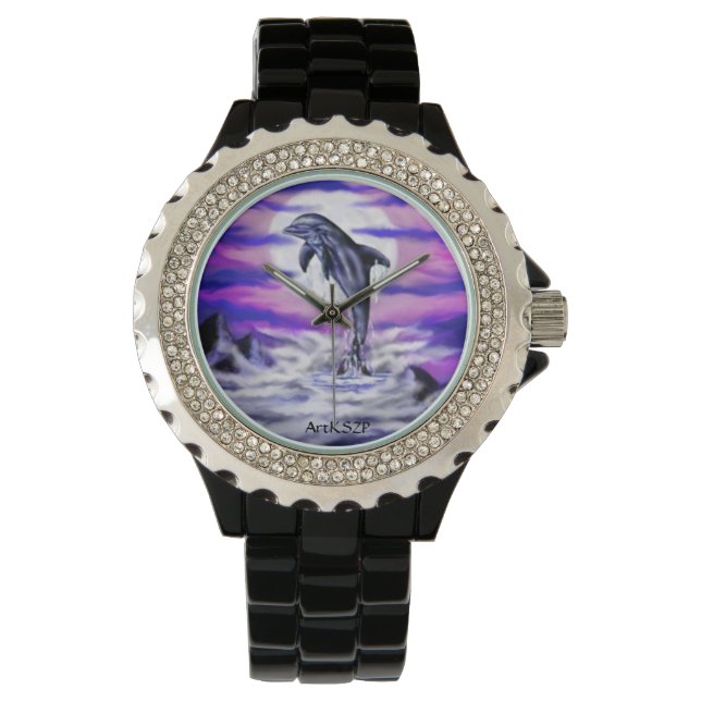 Moonlight Dolphin Watch (Front)