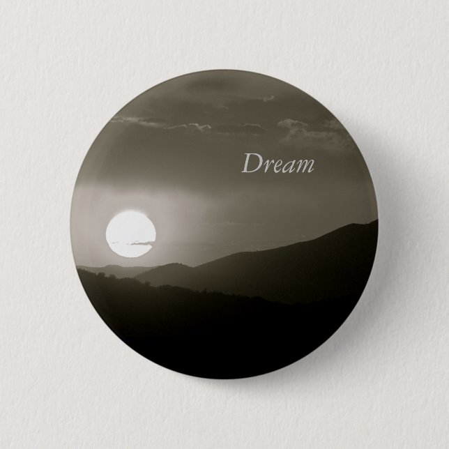 Moonlight Dreams 6 Cm Round Badge (Front)