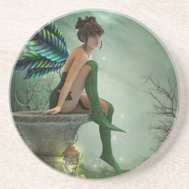 Moonlight Fairy Coaster (Front)