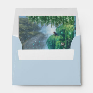 Moonlight Forest Bioluminesence Envelope