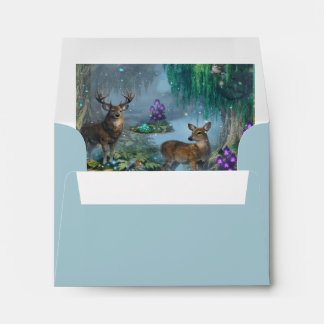Moonlight Forest Bioluminesence Envelope