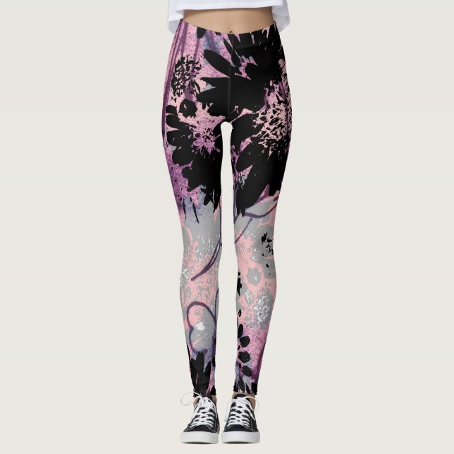 Moonlight Garden Leggings (Front)