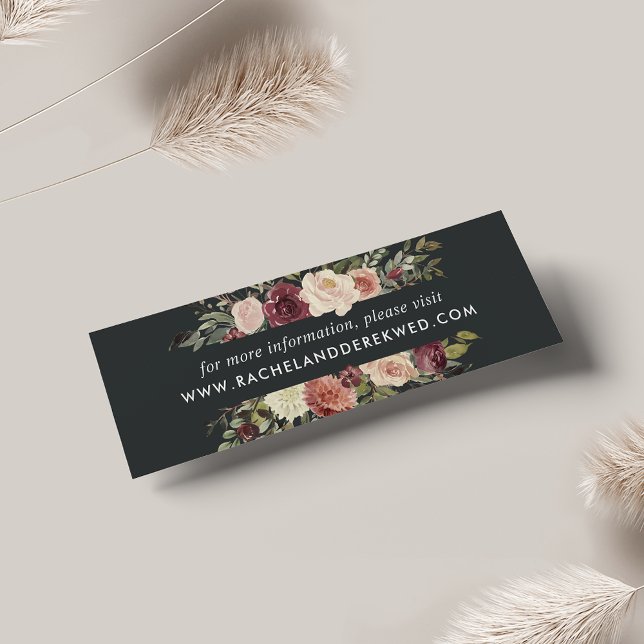 Moonlight Garden Wedding Website Cards | Mini (Creator Uploaded)