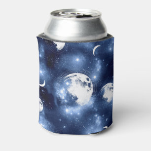 Moonlight Glow   Moon Phases in Sky Clouds Can Cooler