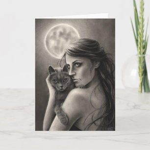 Moonlight Greeting Card