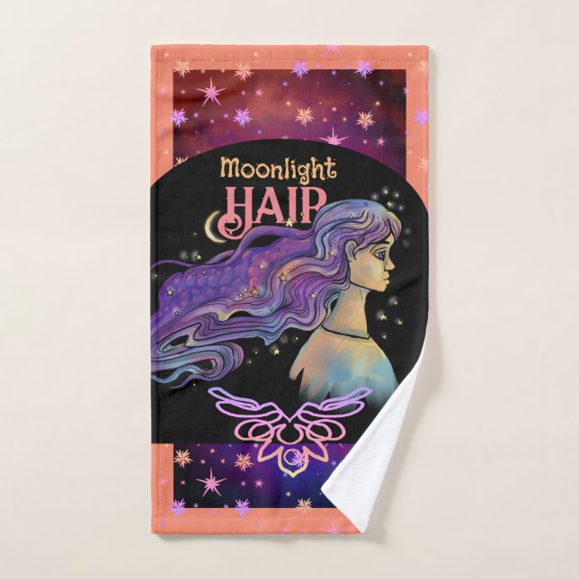 Moonlight Hair Salon Towel (Hand Towel)