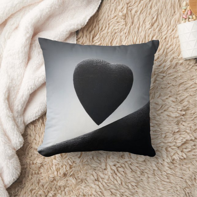 Moonlight Heart Shape Night Sky Cushion (Blanket)