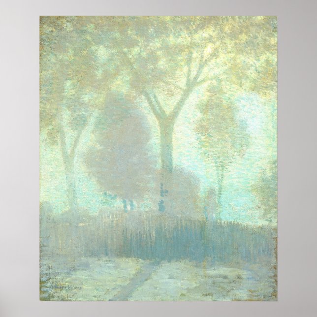Moonlight  - Julian Alden Weir Fine Art Poster (Front)