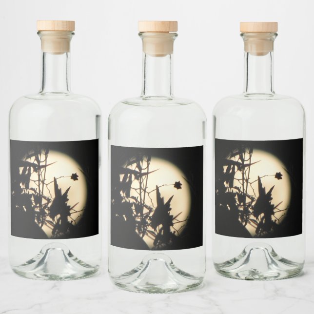Moonlight Liquor Bottle Label (Bottles)