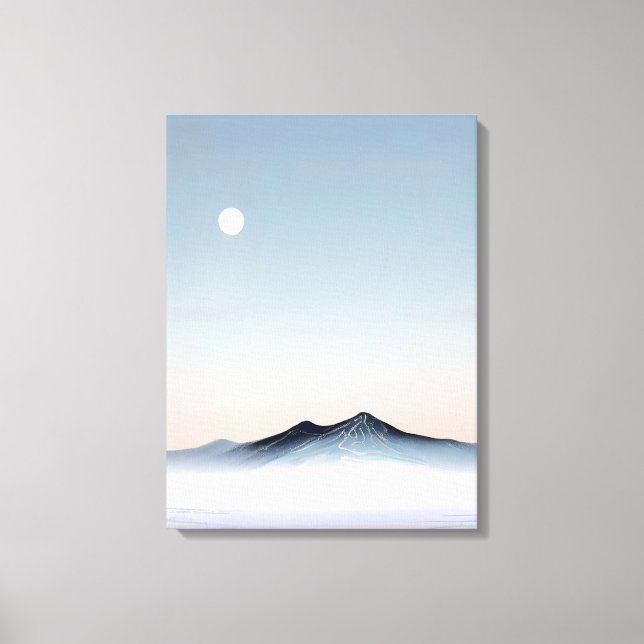 Moonlight Majesty Canvas Print (Front)