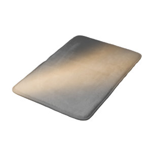 Moonlight Ombre Grey Gold  Bath Mat