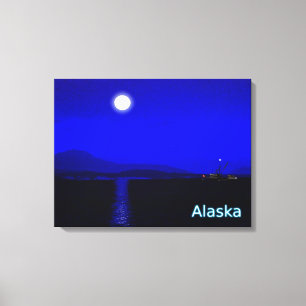 Moonlight Passage Canvas Print