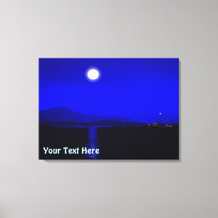 Moonlight Passage Canvas Print