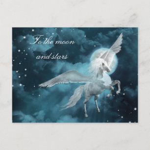Moonlight pegasus postcard