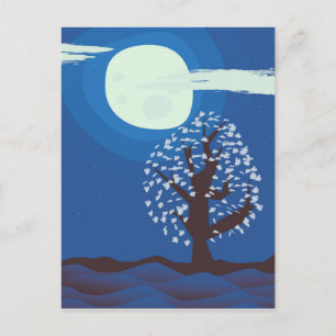 moonlight postcard
