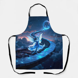 Moonlight Rehearsal – Dancing in the moonlight. Apron