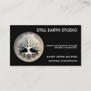 Moonlight Remembered   Tree of Life Business Card