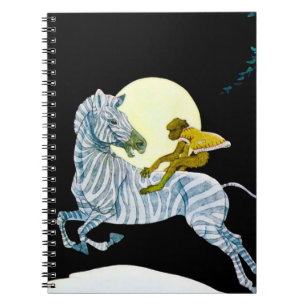 Moonlight Ride Spiral Notebook
