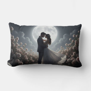 Moonlight Romance Couple Pillow