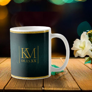 Moonlight Romance Wedding Emerald Green ID881 Coffee Mug