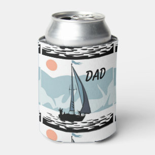 Moonlight Sailing Can Cooler