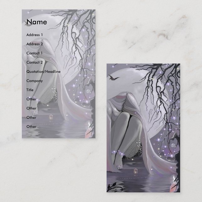 Moonlight Sleeper! Business Card (Creator Uploaded)