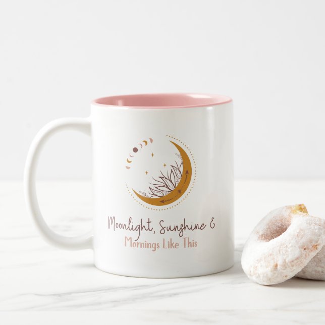 Moonlight, Sunshine & Mornings Like This Mug (With Donut)