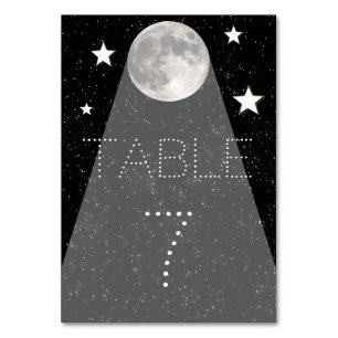 Moonlight Table Number