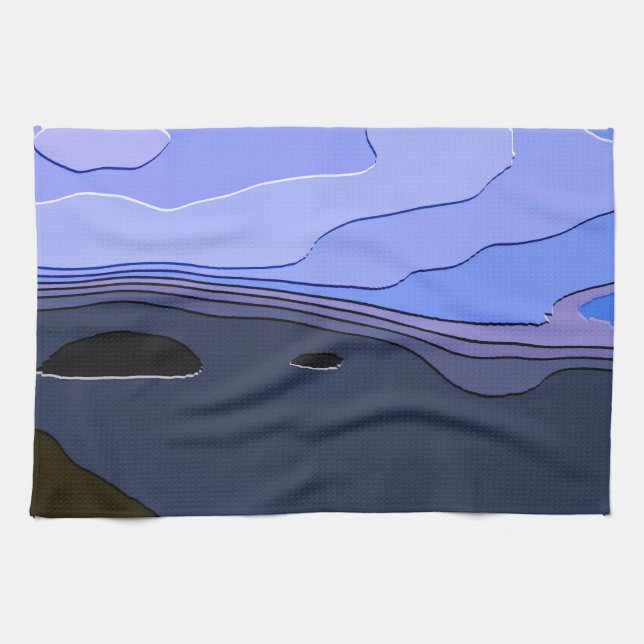 MOONLIGHT TEA TOWEL (Horizontal)