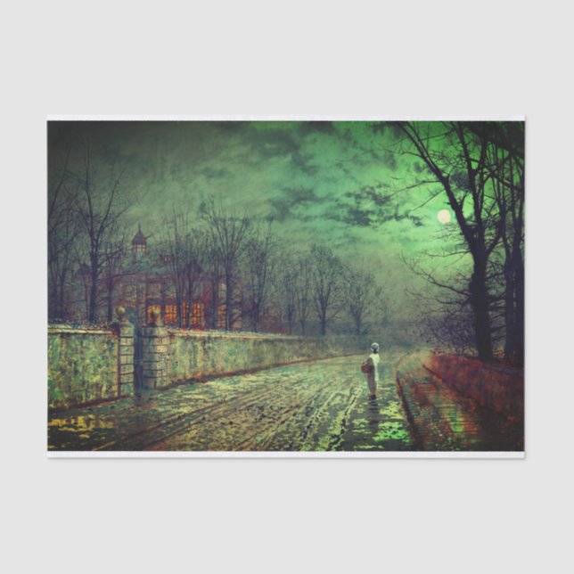 Moonlight Walk  Tissue Paper (Front)