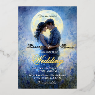 Moonlight Wedding Celestial Love Night Sky Theme