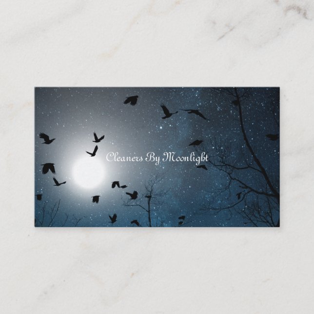 Moonlight Work Business Card (Front)
