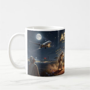 Moonlit Africa Ancestral Journey Art Mug