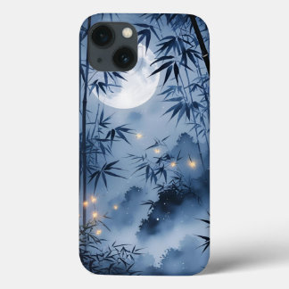 Moonlit Bamboo Reverie iPhone 13 Case