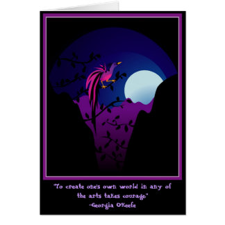 Moonlit Bird of Paradise