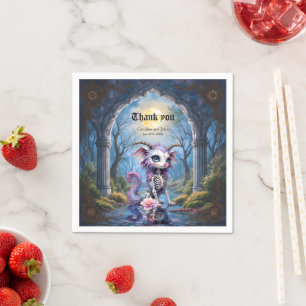 Moonlit Bones – Guardian of Forgotten Dreams.  Napkin