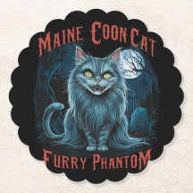 Moonlit Cemetery Whispers: Furry Ghost Design