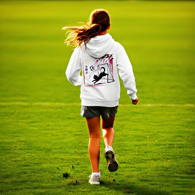 Moonlit Cherry Blossom Cat Soccer for japaness art (Creator Uploaded)